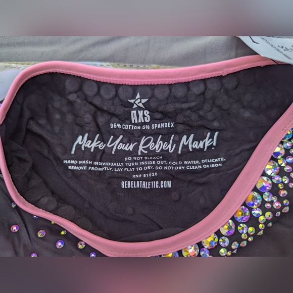 Adult Rebel Athletic Cropped Tee - Picture 11 of 12